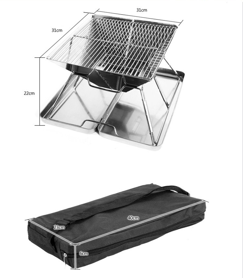 Bếp nướng than gấp gọn ICEFIRE - IF100