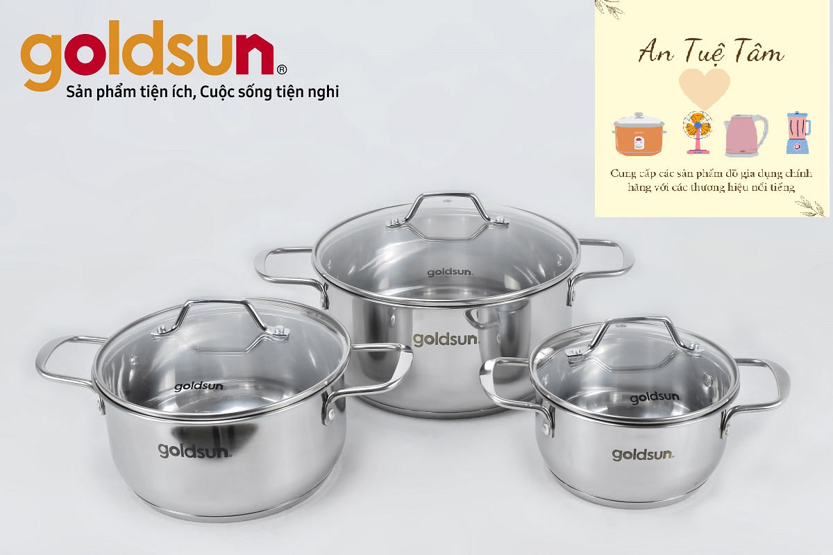Bộ nồi inox goldsun gps1702-s