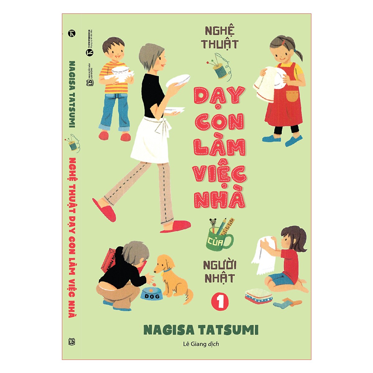 Nghệ thuật dạy con làm việc nhà của người nhật