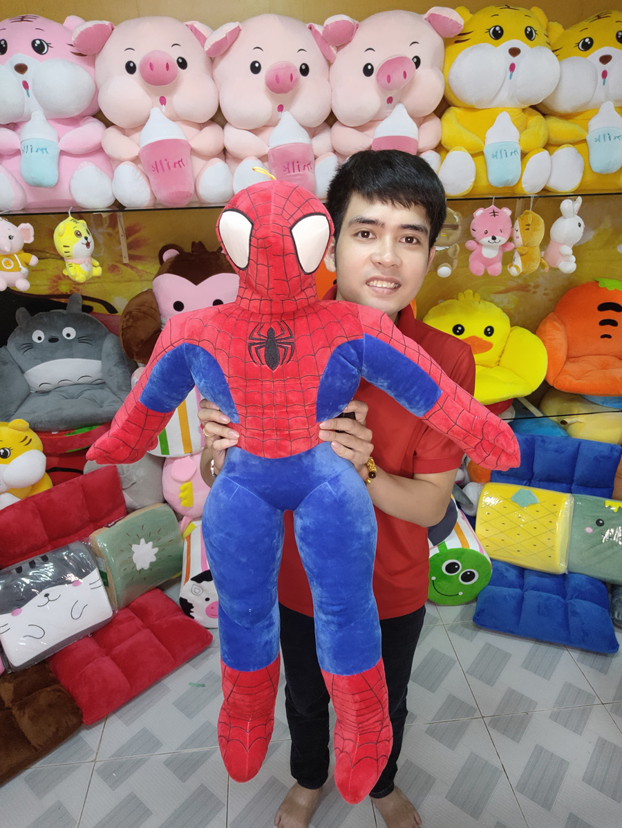 Gấu Bông Người Nhện Quà Tặng Cho Bé
