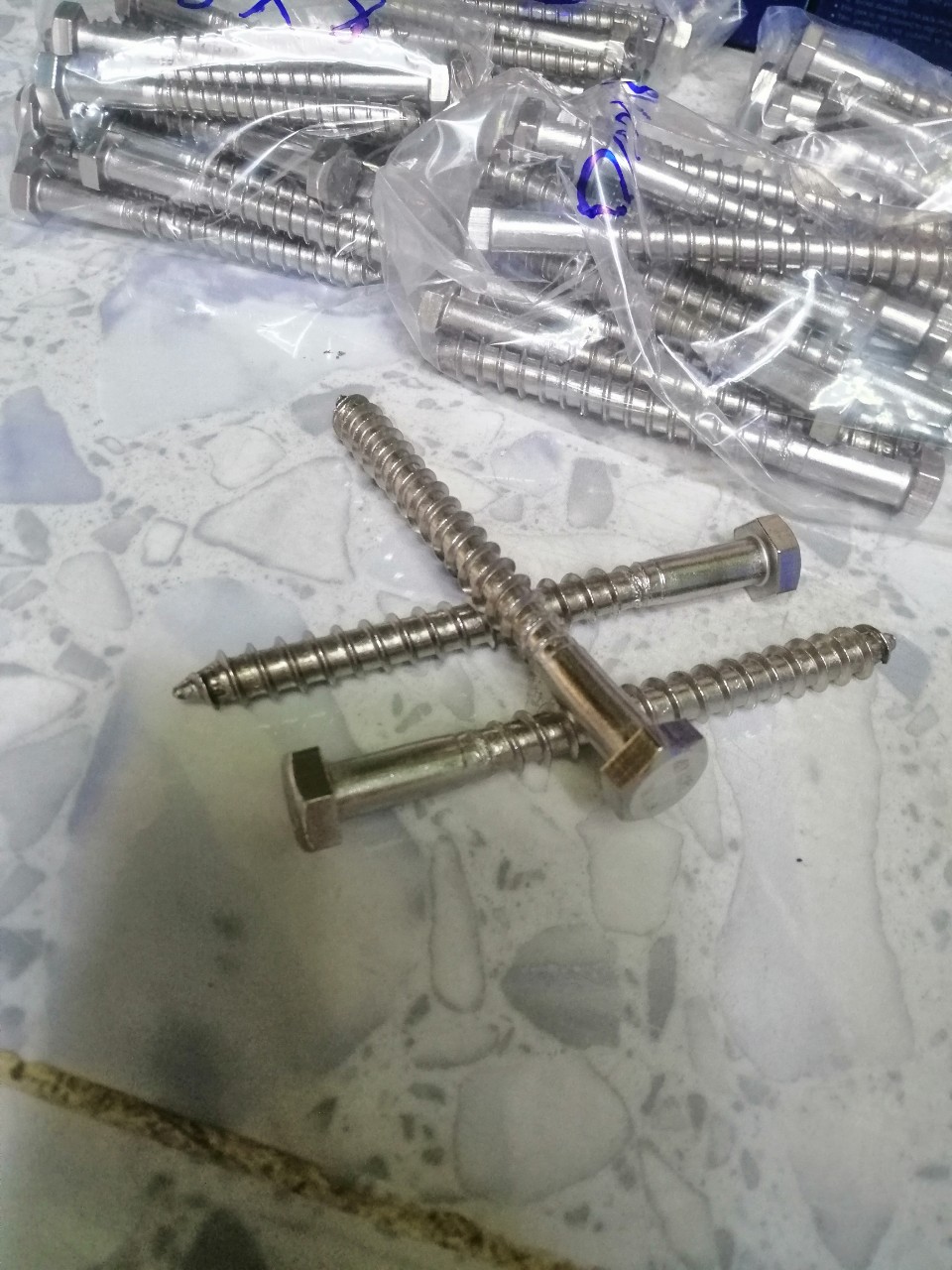 VÍT PHONG INOX 304 M8, M10 BỊCH 10 CON