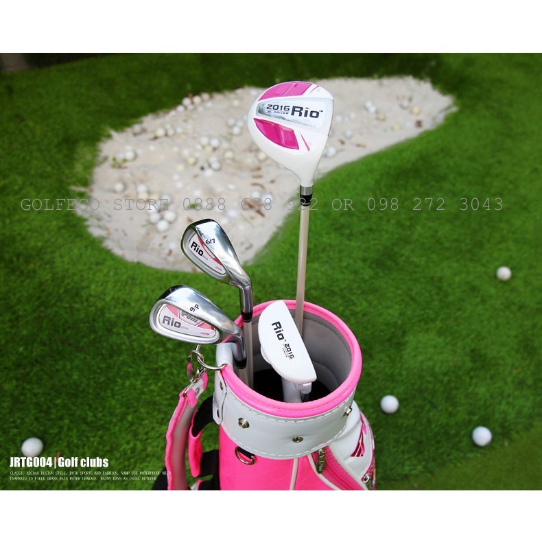 BỘ GẬY GOLF TRẺ EM RIO 2016  (kèm 5 bóng tập)