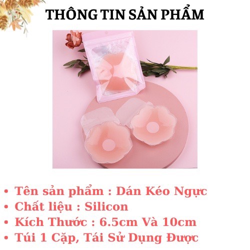 Miếng dán ngực silicon, Miếng dán kéo nâng ngực KT0126