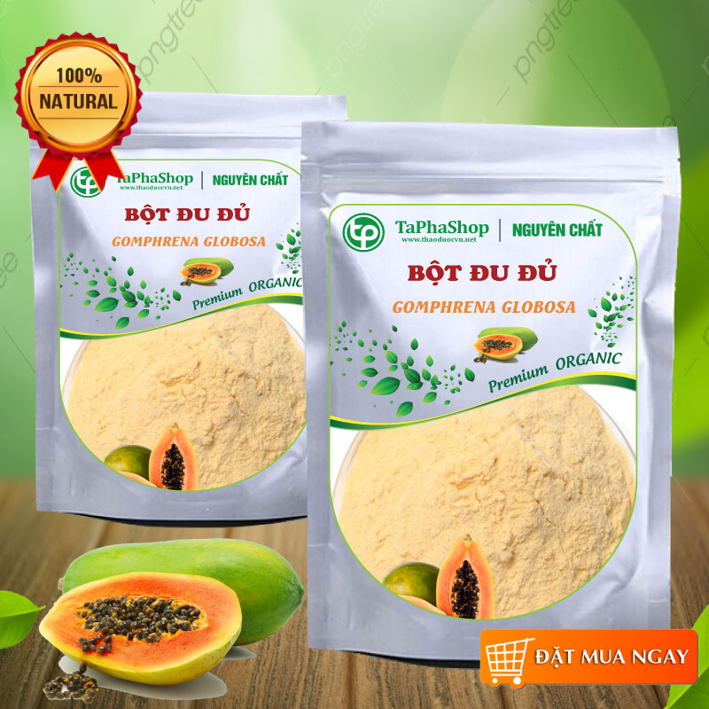 Bột Đu Đủ 200g - Thảo Dược Tấn Phát
