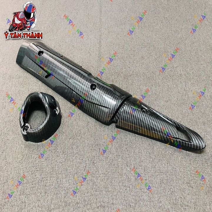 Ốp Pô Exciter 150 Cacbon
