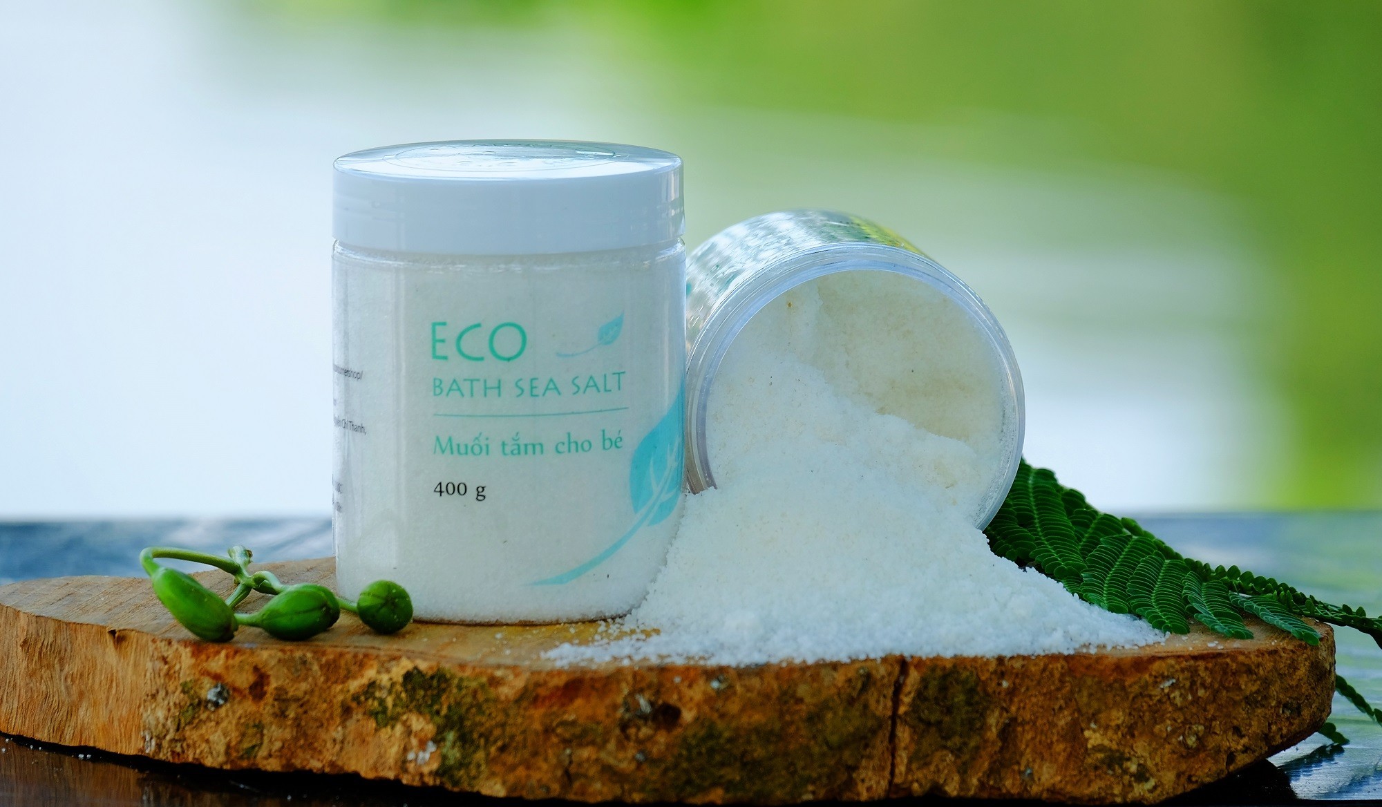 [HCM]MUỐI TẮM BÉ ECO 400gr