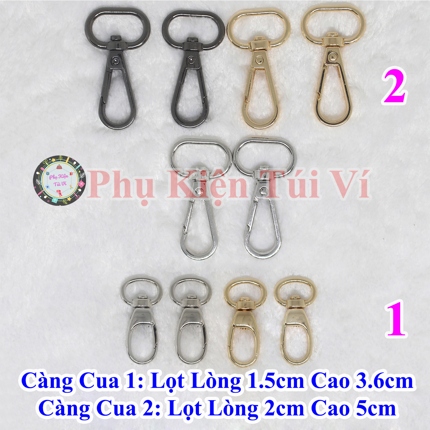 Crab Claws for Making Handbags (22K/Pair)