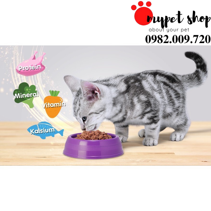 Pate cho mèo whiskas 85g