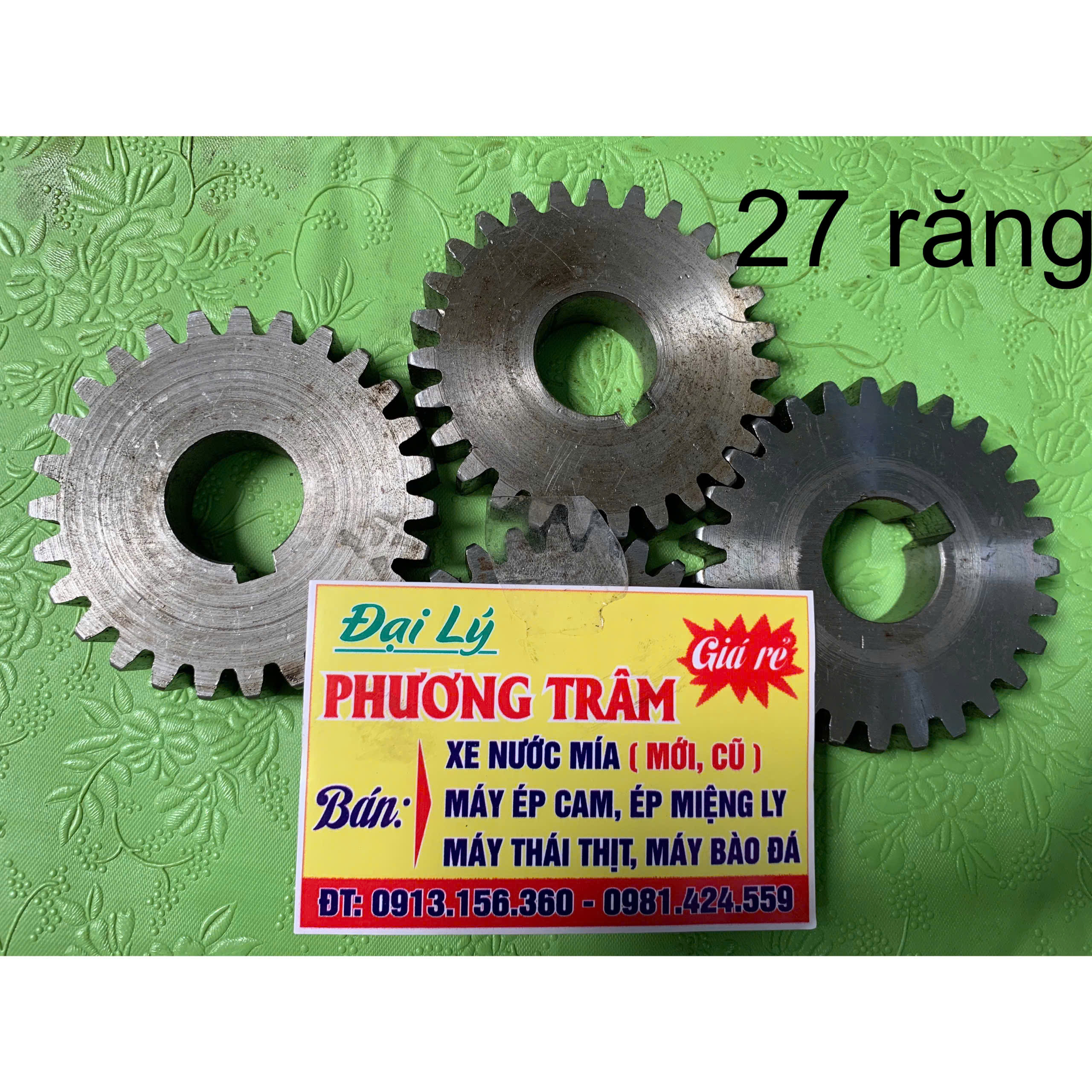 Nhông xe nước mía siêu sạch 27 răng