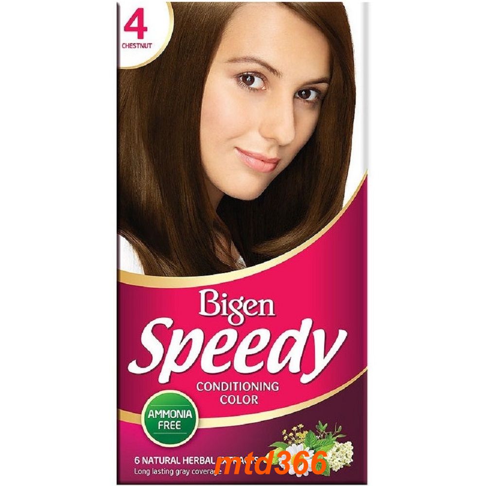 Thuốc Nhuộm Tóc Số 4 Nâu Hạt Dẻ Bigen Conditioning Color