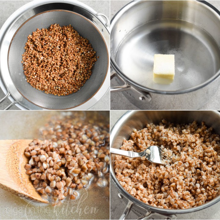 Hạt kiều mạch Nga/ buckwheat/ гречка