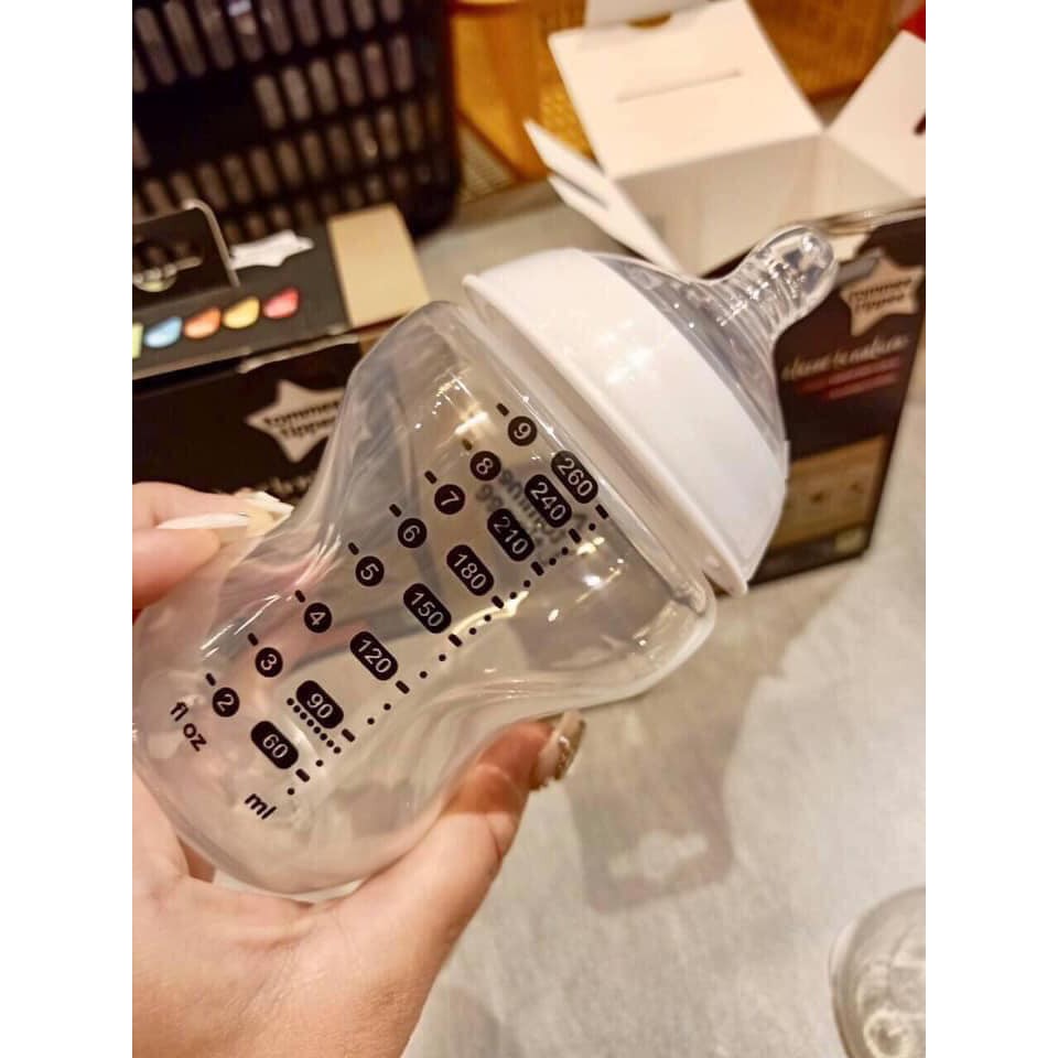 BÌNH SỮA TOMMEE TIPPEE 260ml ( order)