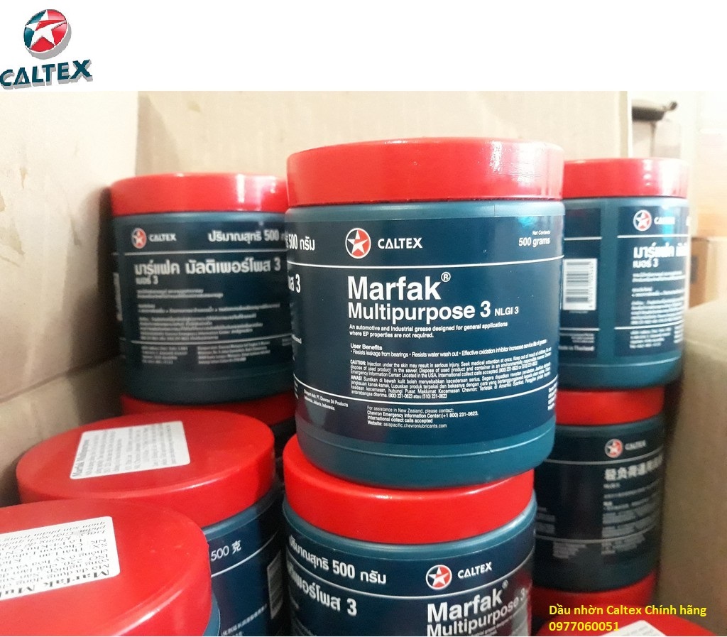 Mỡ chịu nhiệt đa dụng CALTEX- Marfak Multipurpose 0.5KG