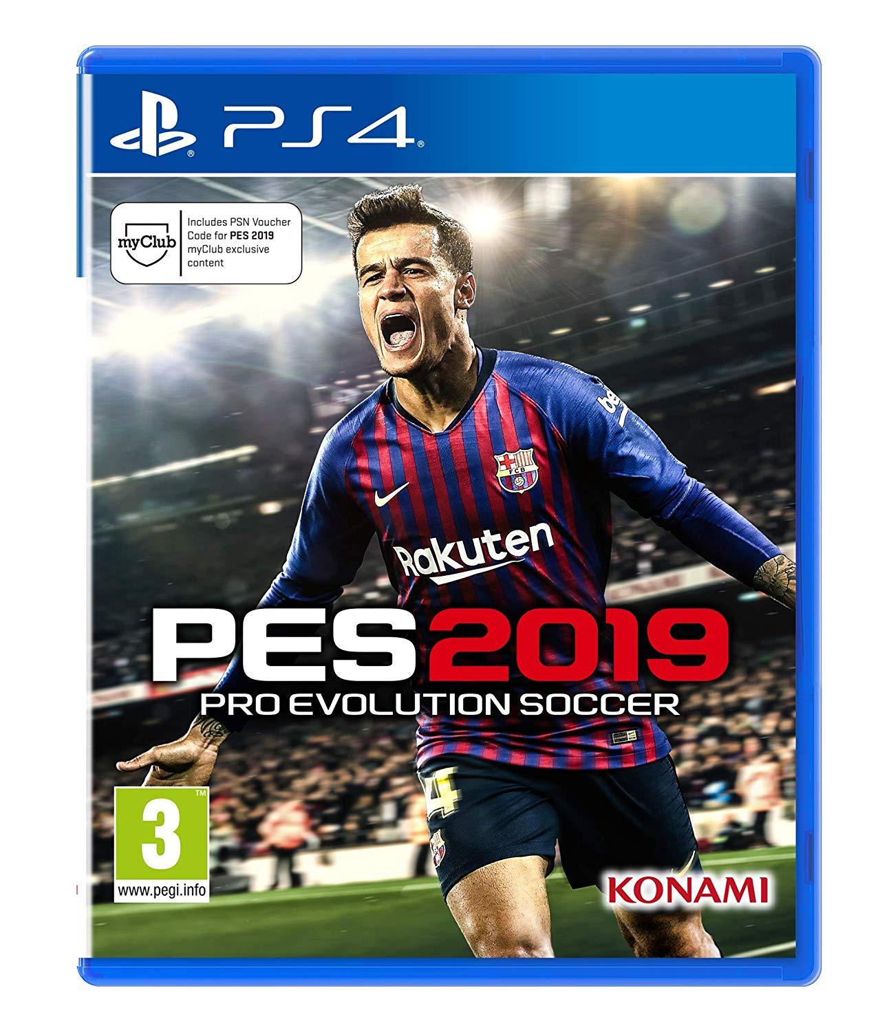 Đĩa Game PS4 - Pro Evolution Soccer 2019 PES 19 - EU