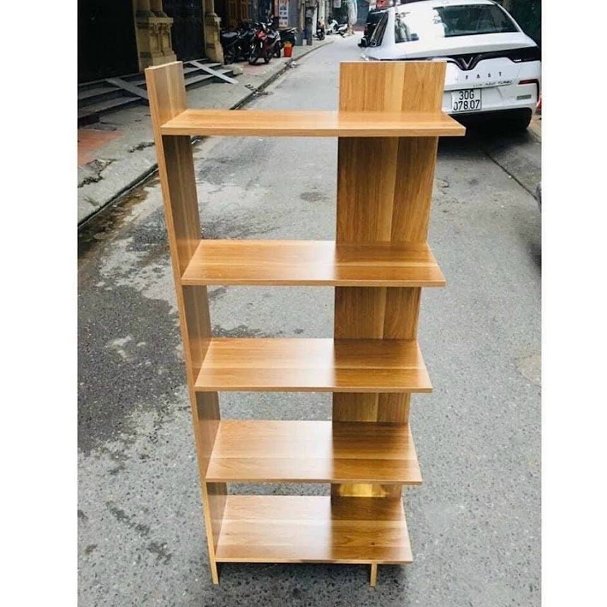 Kệ để đồ góc tường, Kệ góc gỗ 5 tầng đa năng