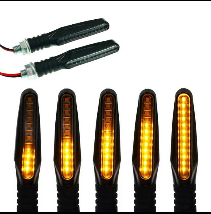 Cặp xi nhan chạy ( đuổi nhau) L19 giá rẻ 2 màu