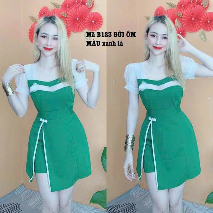 SÉT ĐẦM KÈM QUẦN XINH XẮN