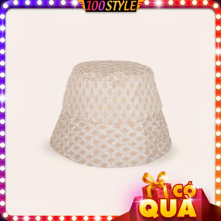 Hat brim print mesh sunscreen super beautiful style South-100style