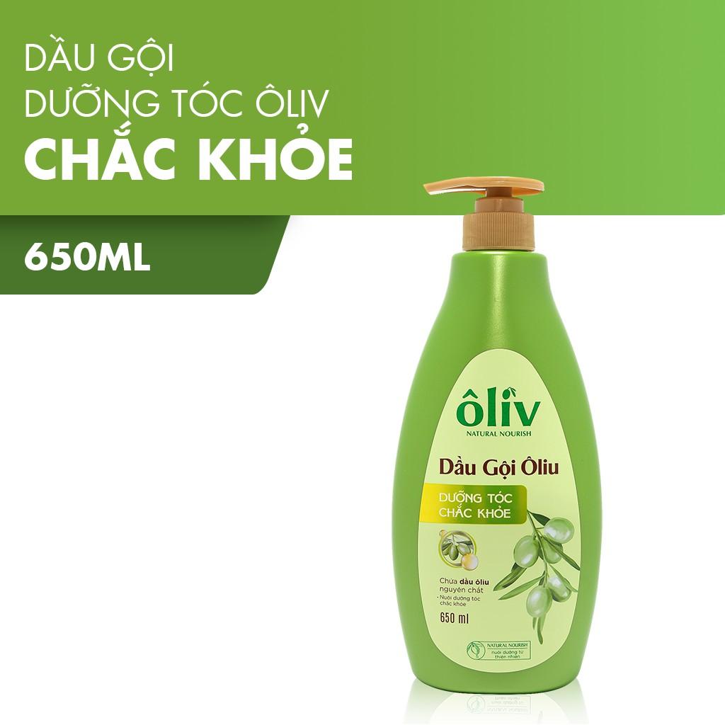 Dầu gội Oliv dưỡng tóc chắc khỏe Purité by Prôvence 650ml