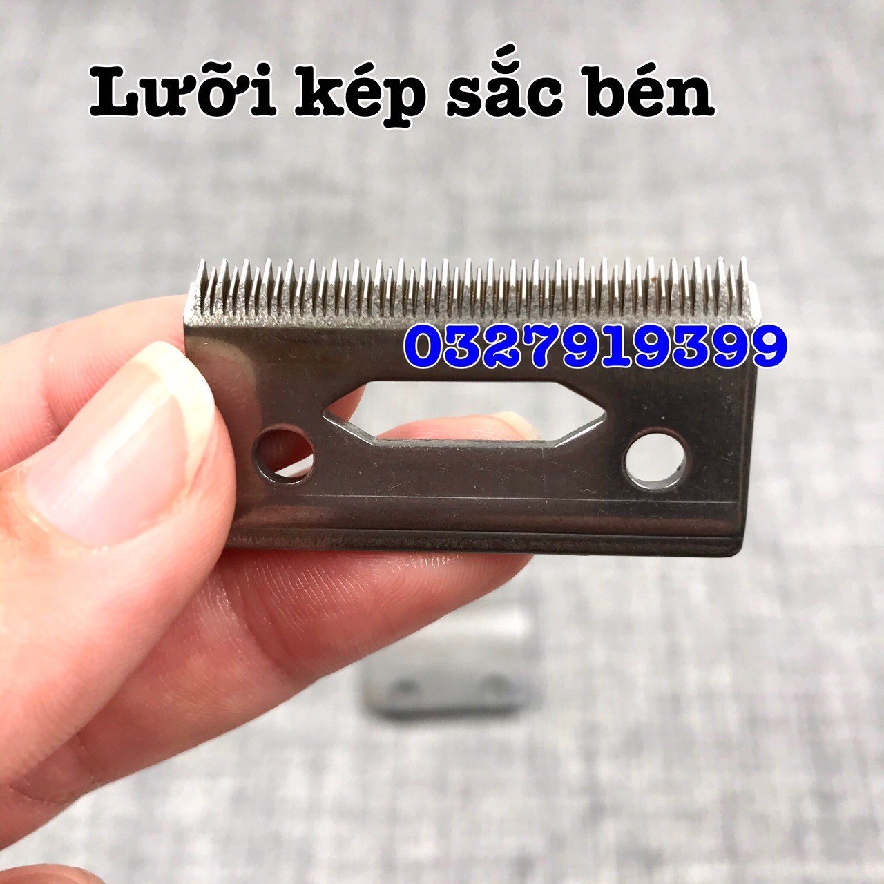 Lưỡi GAMA thay tông đơ mài chuốt ( lưỡi kép )