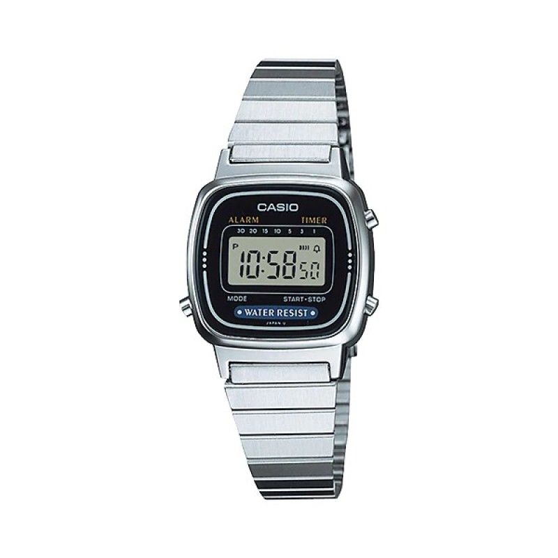 [HCM]Đồng hồ nữ dây kim loại chính hãng Casio LA670WA-1DF LA670WA-1D