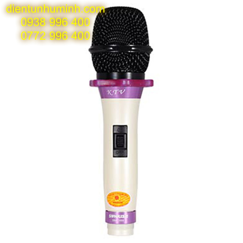 Micro Karaoke Có Dây Sunrise SM 399