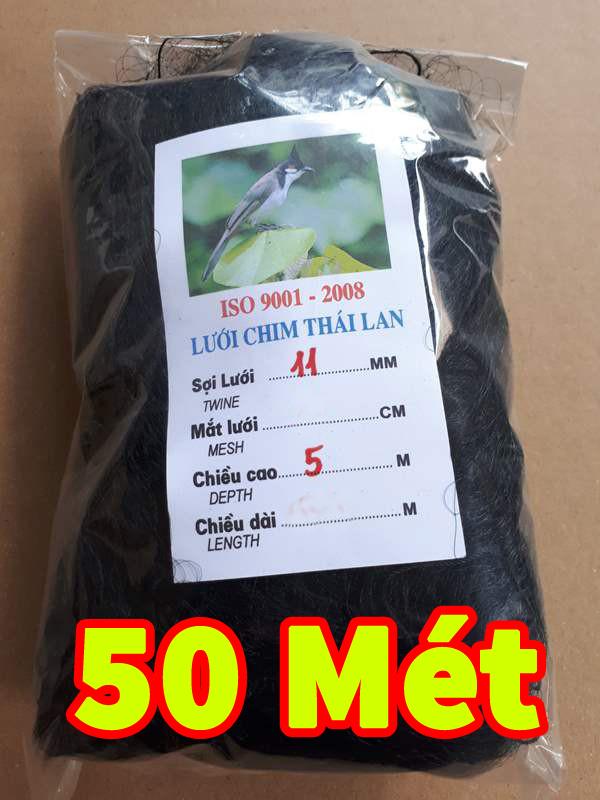 Lưới Bẫy Chim CHÀO MÀO, CHÒE, MI, KHỨU, SÁO 10m-15m-20m-25m-30m-50m giá siêu rẻ