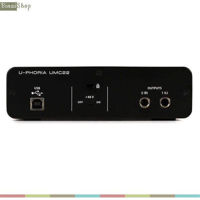 Behringer Uphoria UMC22 - Sound Card Thu Âm 48v
