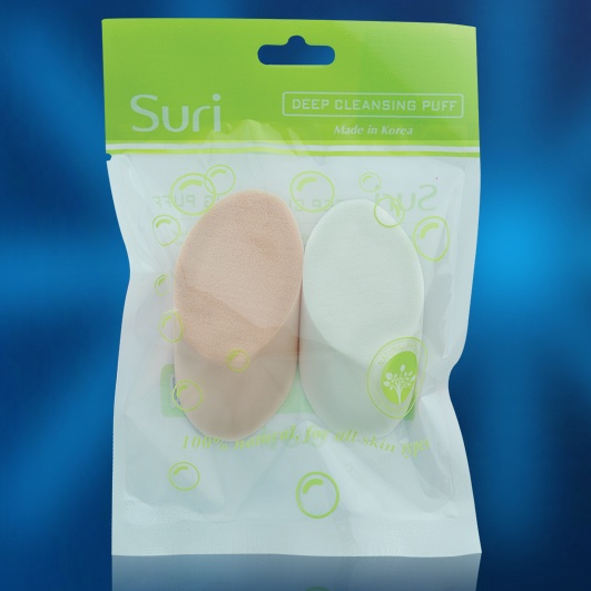 Bông phấn tán kem nền dạng xúc xích SURI (2 cái/ gói)