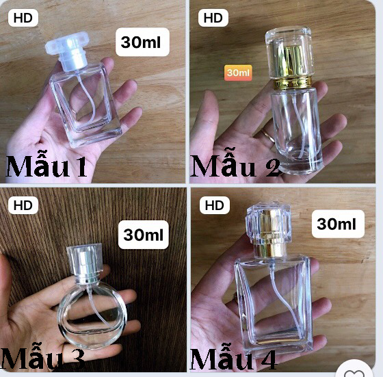 CHAI CHIẾT NƯỚC HOA CAO CẤP 30ML