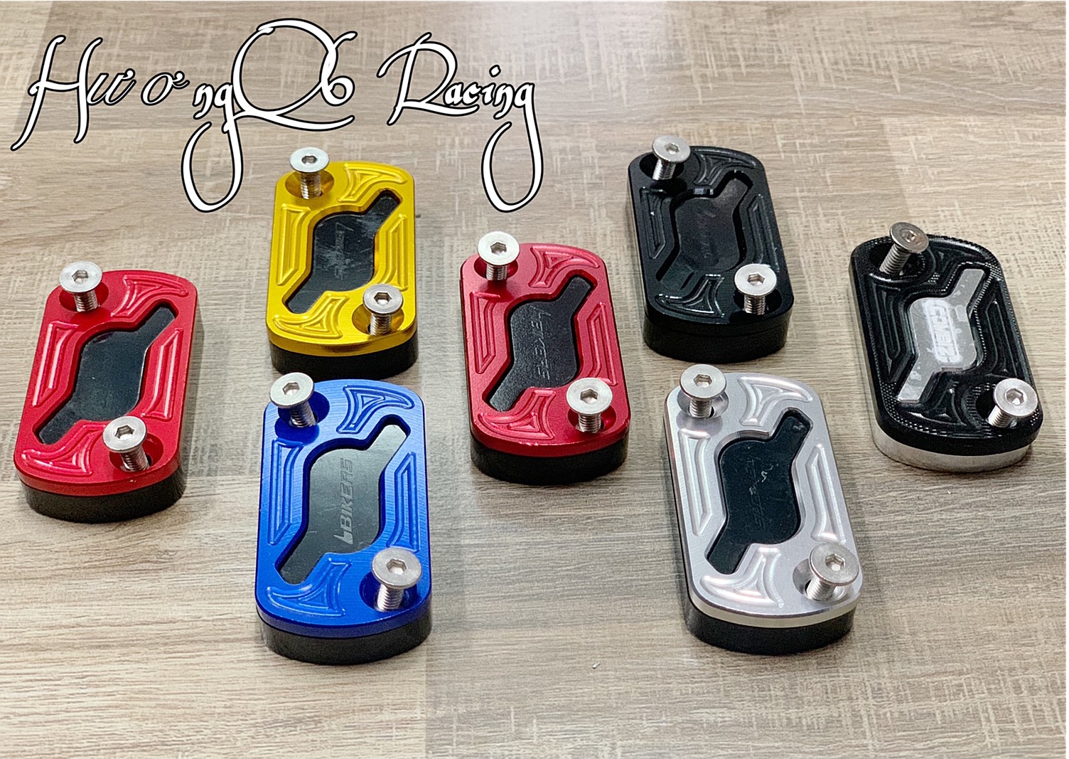 Nắp Bình Dầu Brcm Biker Nhôm Cnc Cao Cấp
