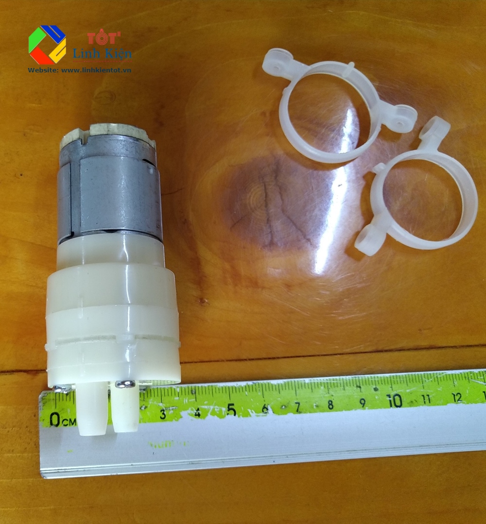 Máy Bơm Nước Mini DC Sử Dụng Động Cơ 365DC - Motor 12V
