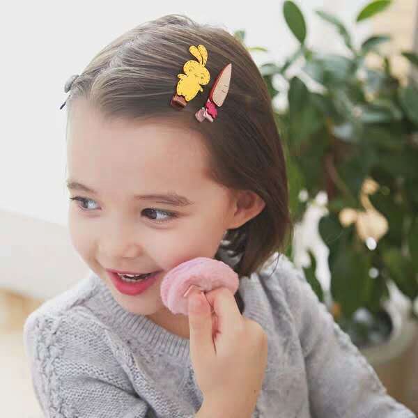 Sét 5 kẹp tóc dễ thương, cute hạt me
