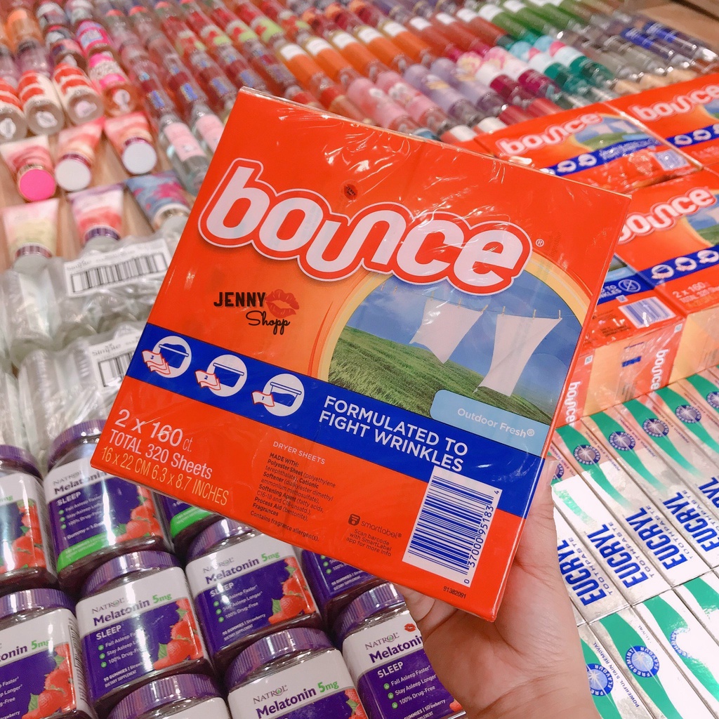 Giấy Thơm Quần Áo Bounce
