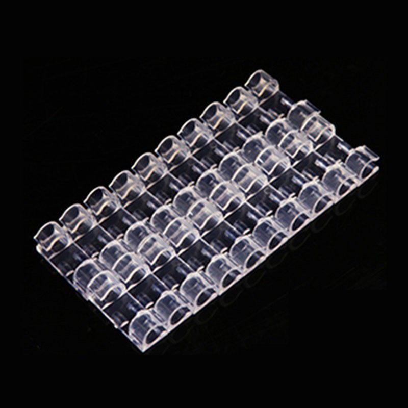 Vỉ 20 Nút Nhựa Giữ Dây - Nẹp - Kẹp Dán Tường Giữ Cố Định Dây Điện, Dây Máy Tính, Dây Mạng, Dây Cáp Nhỏ, Dây Sạc Điện Thoại, Kẹp Dây Điện Chống Rối. TakyHome 5733