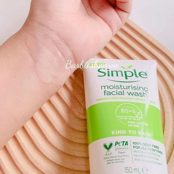 Sữa Rửa Mặt Simple Refreshing Facial Wash [150ml - 50ml]