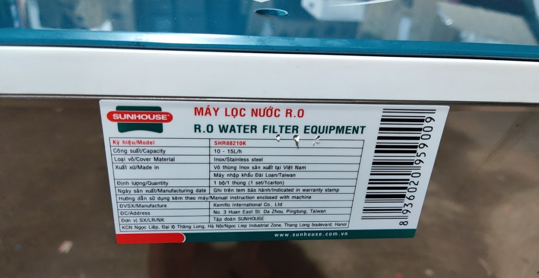 MÁY LỌC NƯỚC R O 10 LÕI