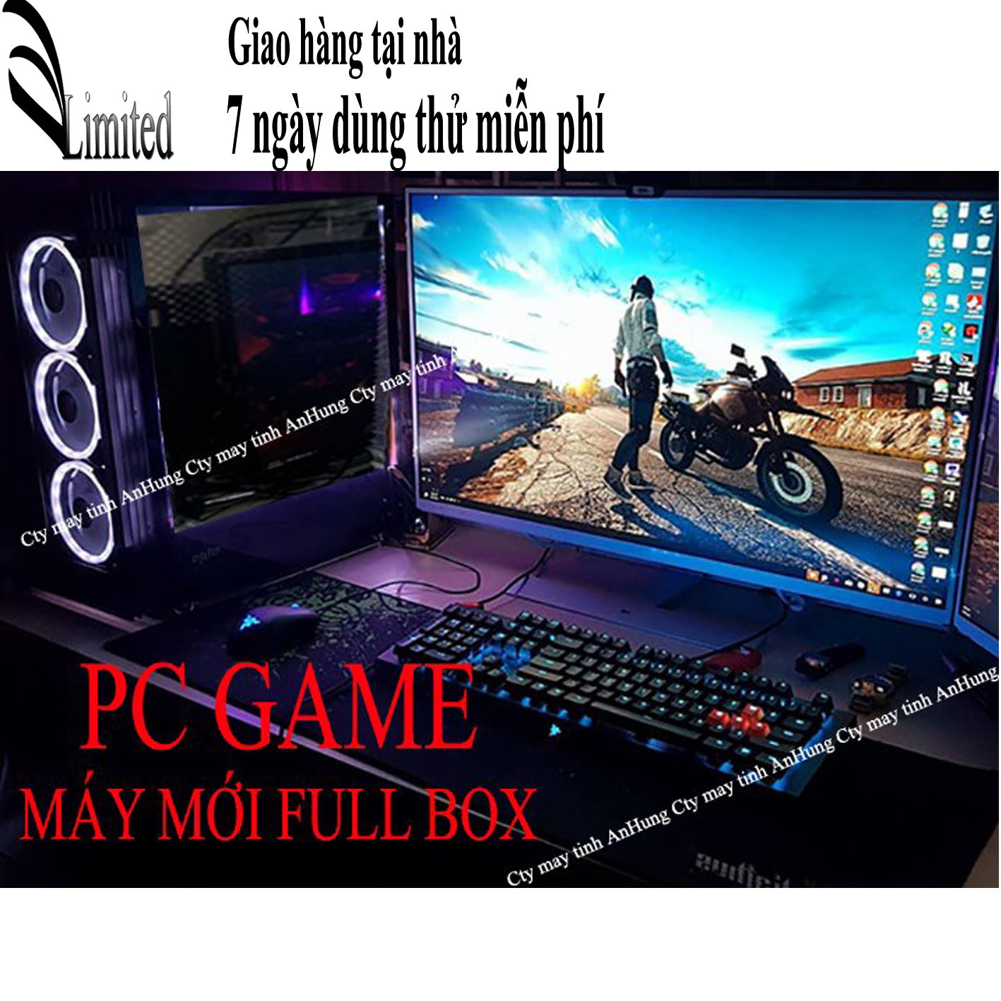 [Trả góp 0%]Bộ máy tính chơi Game màn 24 inch Led màn 19 inch MỚI full box giá rẻ chip intel core i5/i3 sản phẩm trọn bộ chơi game  lol cf fifa pubg mobi...
