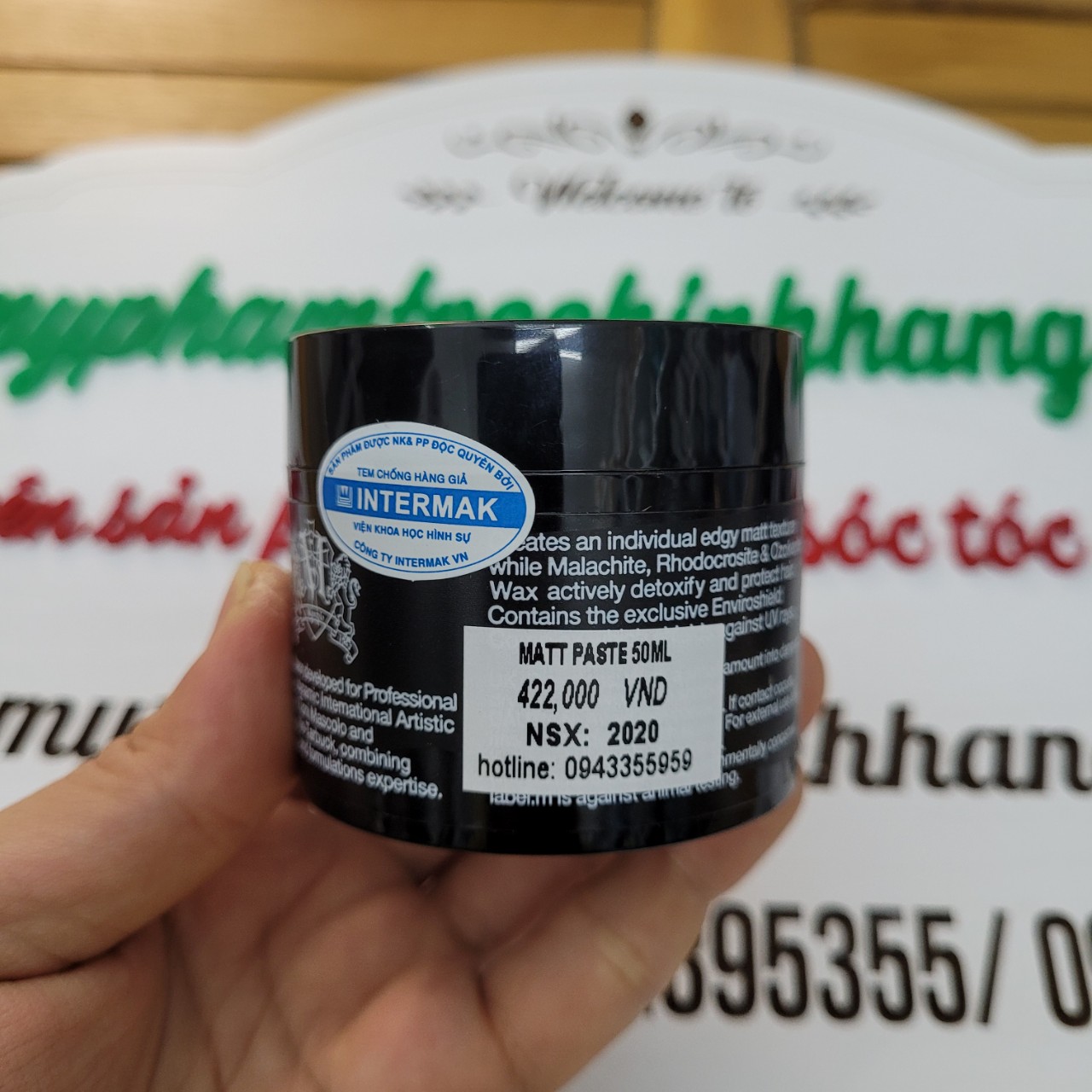 Sáp tạo kiểu Label.m Matt Paste 50ml - 120ml