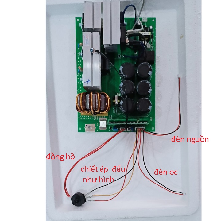 ruột máy hàn que IGBT có rơ le