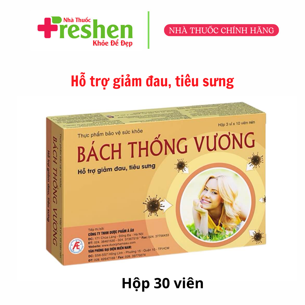 [HCM]Bách Thống Vương - Hỗ Trợ Giảm Đau Tiêu Sưng