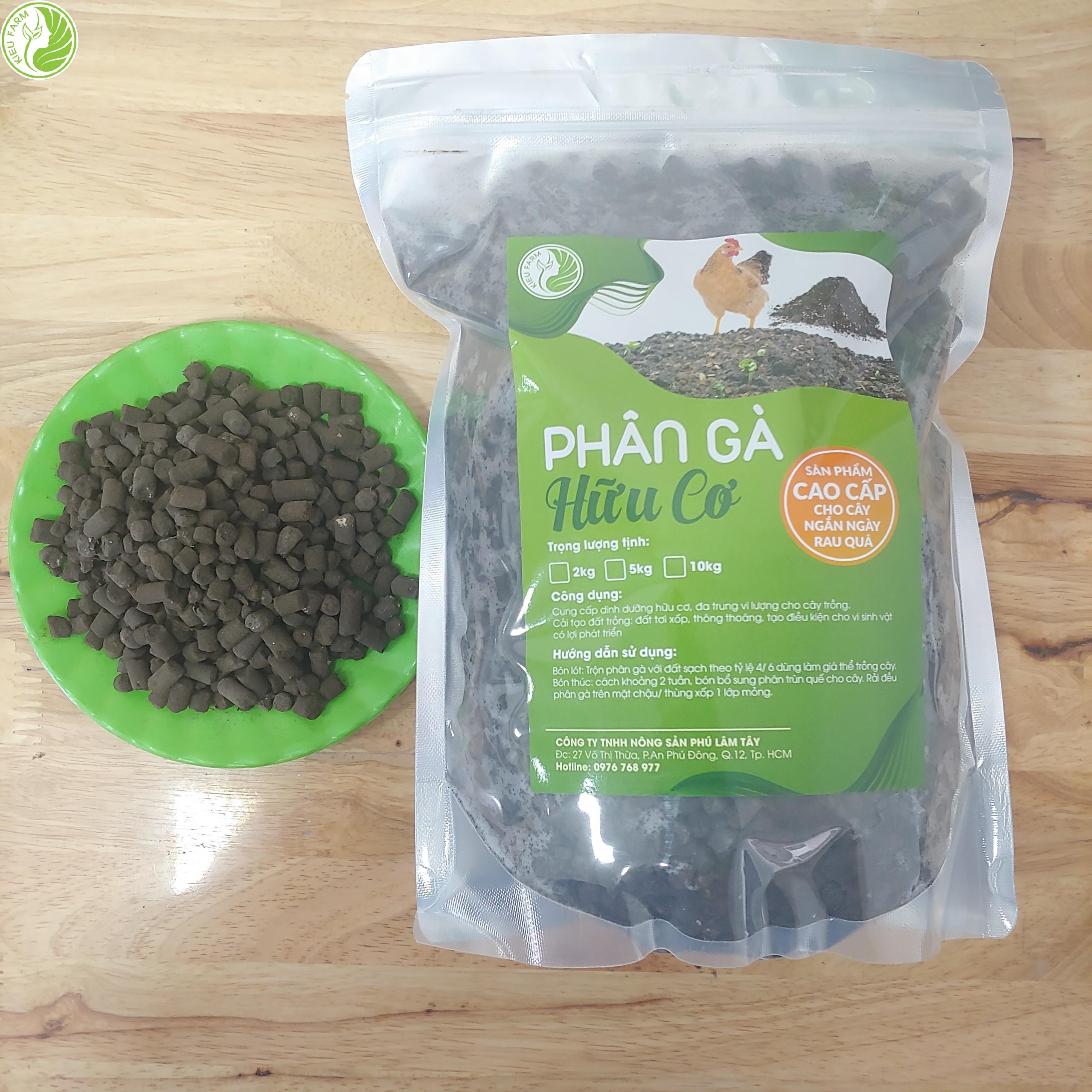 Phân gà hữu cơ nhập khẩu nén viên - 10kg