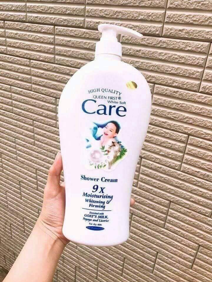 Sữa tắm dê 9x White Care 1200ml