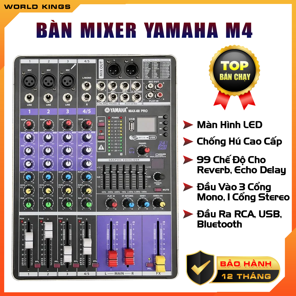 Loa Vỏ Gỗ Karaoke KB 368 – 2 Bass 20cm, Tặng 2 Mic UHF âm thanh khỏe – phù hợp hát karaoke gia đình, bán hàng, sinh hoạt ngoài trời