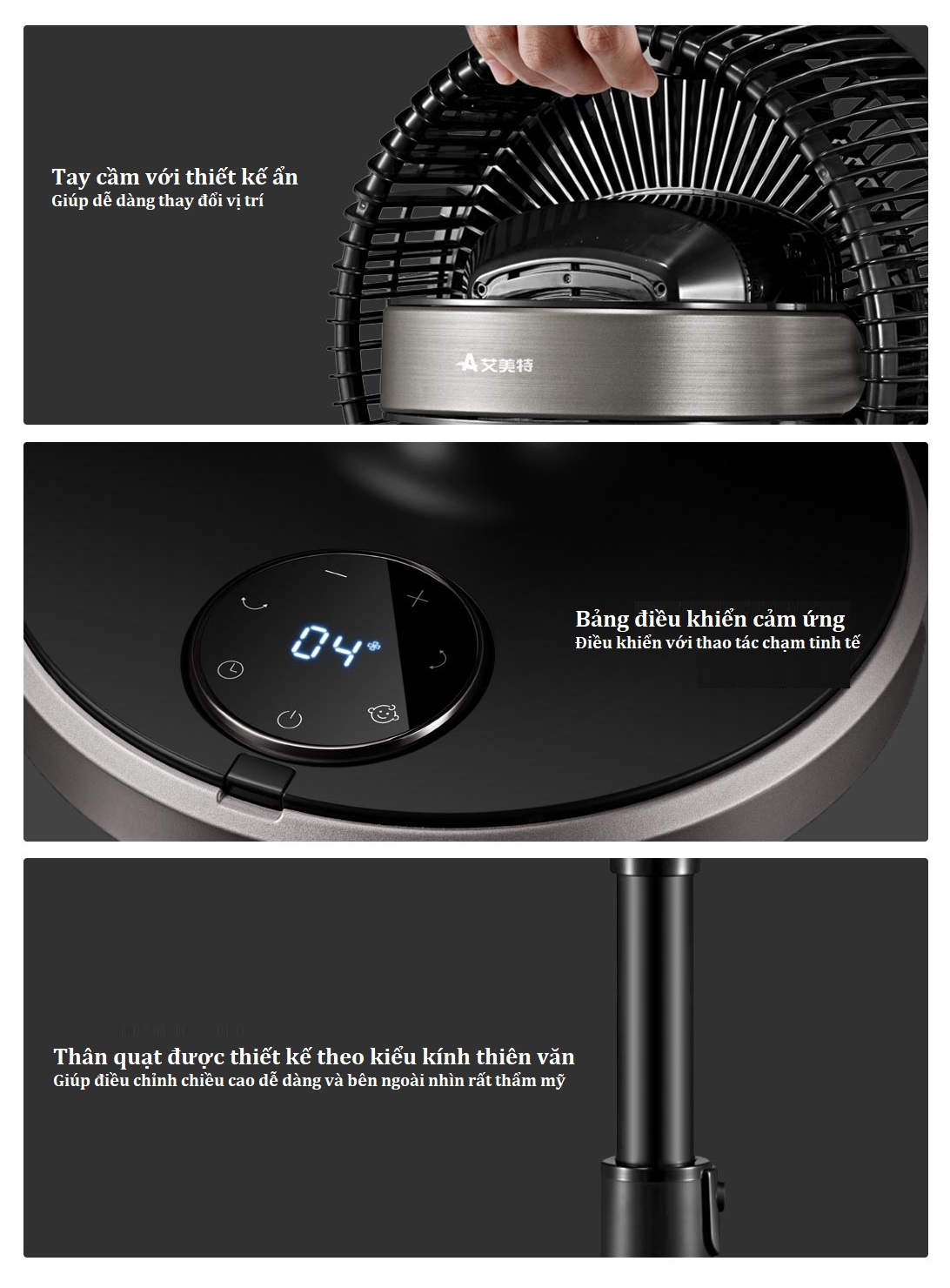 Quạt lưu thông không khí Xiaomi 360 Airmate