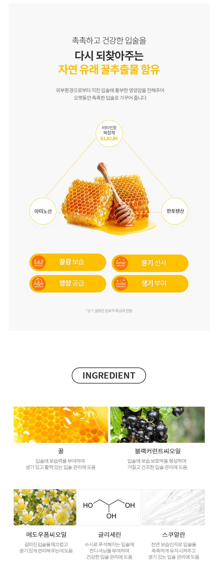 Son Dưỡng Môi YNM Candy Honey Lip Balm