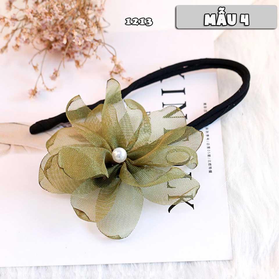 [HCM]Dây Cột Tóc Cánh Hoa Kiểu Hàn Quốc Mẫu Mới Nhất 2019 Ah1213