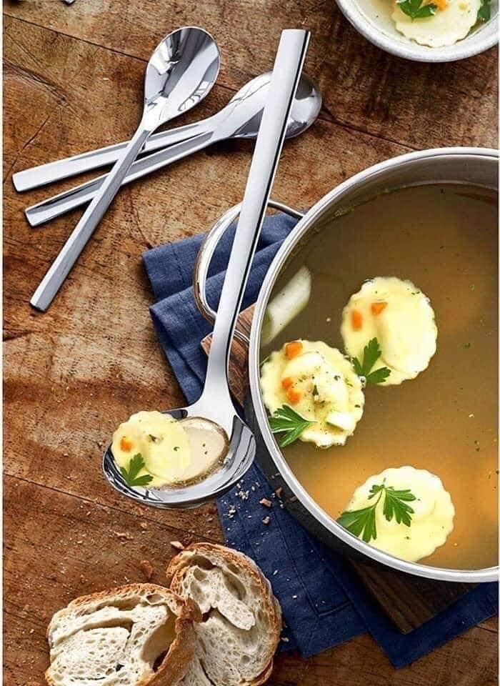 MUÔI CANH WMF NUOVA 22cm hàng Đức - CAO CẤP- BỀN ĐẸP - TIỆN DỤNG - vừa vặn sử dụng cho các bữa ăn trong gia đình