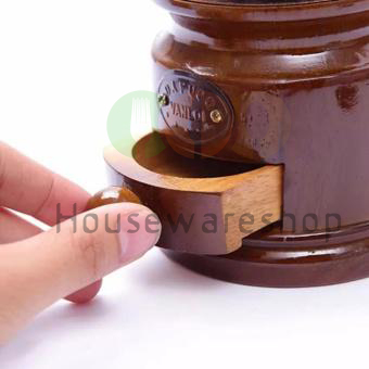 Cối xay tiêu gỗ tròn Dragon