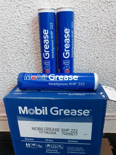 Mỡ chịu nhiệt Mobil - Mobilgrease XHP 222 - Tuýp 390g